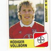 Panini Fussball 1989 Rüdiger Vollborn Bayer 04 Leverkusen Nr 185
