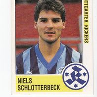 Panini Fussball 1989 Niels Schlotterbeck Stuttgarter Kickers Nr 297