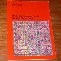 SIEMENS Halbleiterbauelemente für die Elektronik, 1980