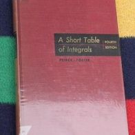 A Short Table of Integrals, Peirce - Foster