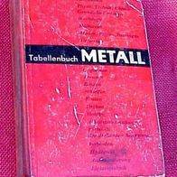 Tabellenbuch METAL - Gustav Beyrodt - 1965