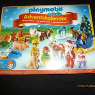 Playmobil Adventskalender "Weihnacht auf dem Bauernhof" 9009 Neu & OVP
