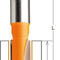 HM/HW Nutfräser für Handoberfräsen D=16 mm Schaft= 12 mm GL 70 mm CMT für Holz 