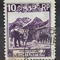 Liechtenstein gestempelt Michel Nr. 96b, gez. 11,5 (2)