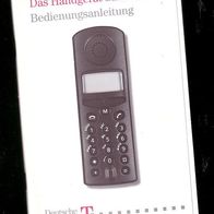 Original-Bedienungsanleitung für das Vintage Telefon Handgerät Sinus 44D