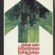 Karte Deutscher Gewerkschaftsbund 1966.