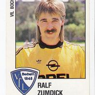 Panini Fussball 1988 Ralf Zumdick VfL Bochum Bild Nr 3