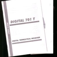 Bedienungsanleitungen für den Digital Terrestrial Receiver Digital 701T
