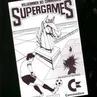 Bedienungsanleitung für die Commodore Supergames: Colossus Chess 2.0 – Silicon Syborg