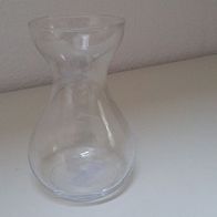 kleine Vase aus Glas ca. 14,5 cm hoch