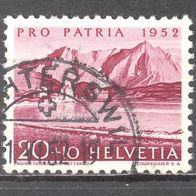 Schweiz, 1952, Mi. 572, Pro Patria, 1 Briefm., gest