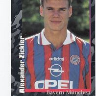 Panini Fussball 1997 Alexander Zickler FC Bayern München Nr 45