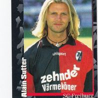 Panini Fussball 1997 Alain Sutter SC Freiburg Nr 283