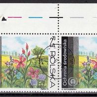 Polen Mi. Nr. 2269 - 2fach - Naturschutz: Blumenwiese o <
