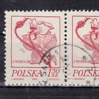 Polen Mi. Nr. 2298 -2fach - Blütengemälde o <