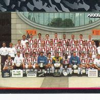 Panini Fussball 1997 Mannschaftsbild Fortuna Düsseldorf Nr 321
