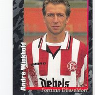 Panini Fussball 1997 Andre Winkhold Fortuna Düsseldorf Nr 332