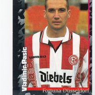 Panini Fussball 1997 Vladimir Pasic Fortuna Düsseldorf Nr 334