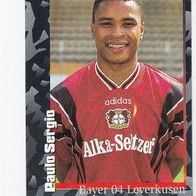 Panini Fussball 1997 Paulo Sergio Bayer 04 Leverkusen Nr 357