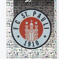 Panini Fussball 1997 Wappen FC ST. Pauli Nr 370