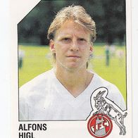 Panini Fussball 1993 Alfons Higl 1. FC Köln Nr 159