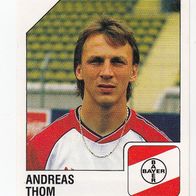 Panini Fussball 1993 Andreas Thom Bayer 04 Leverkusen Nr 189