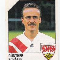 Panini Fussball 1993 Günther Schäfer VFB Stuttgart Nr 290