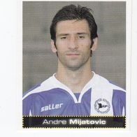 Panini Fussball 2007 /08 Andre Mijatovic Arminia Bielefeld Nr 49