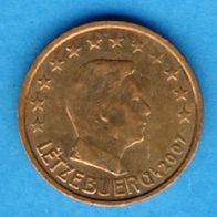 Luxemburg 2 Cent 2007