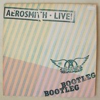 12"AEROSMITH · Live Bootleg (2 LPs mit Poster RAR 1978)