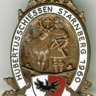 Schützen Starnberg 1960 Brosche Abzeichen Pin :