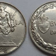 Italien 1 Lira 1922 ## B5
