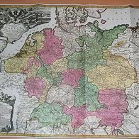 Druck einer alten Landkarte von 1769