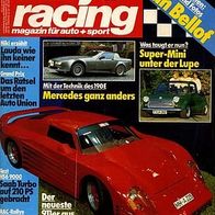 rallye racing magazin für auto + sport Jan. 1986