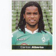 Panini Fussball 2007 /08 Carlos Alberto Werder Bremen Nr 104
