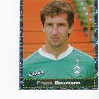 Panini Fussball 2007 /08 Frank Baumann Werder Bremen Nr 105