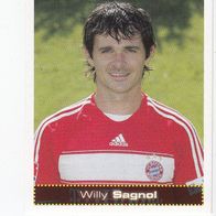 Panini Fussball 2007 /08 Willy Sagnol FC Bayern München Nr 348
