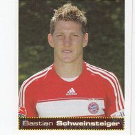 Panini Fussball 2007 /08 Bastian Schweinsteiger FC Bayern München Nr 351