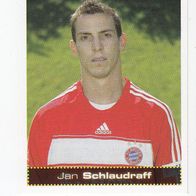 Panini Fussball 2007 /08 Jan Schlaudraff FC Bayern München Nr 356