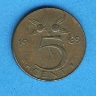 Niederlande 5 Cent 1969