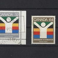 Kanada 1983 Mi.875 + 876 kompl. lesen. gest.