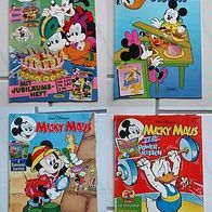 4 Micky Maus Comics 44/88 8/89 3/92 37/92