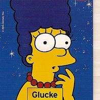 Postkarte aus der Kultserie Die Simpsons : Glucke !