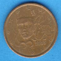 Frankreich 5 Cent 2005