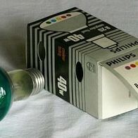 Philips Reflektorspot-Glühbirne, E27, grün, 40W