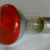 Philips Reflektorspot-Glühbirne, E27, rot, 40W