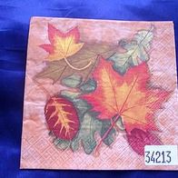 Serviette Herbstlaub