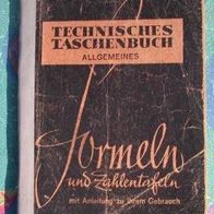 TECHNISCHES TABELLENBUCH 1947