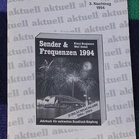 Sender & Frequenzen, 3. Nachtrag 1994