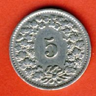 Schweiz 5 Rappen 1946 B